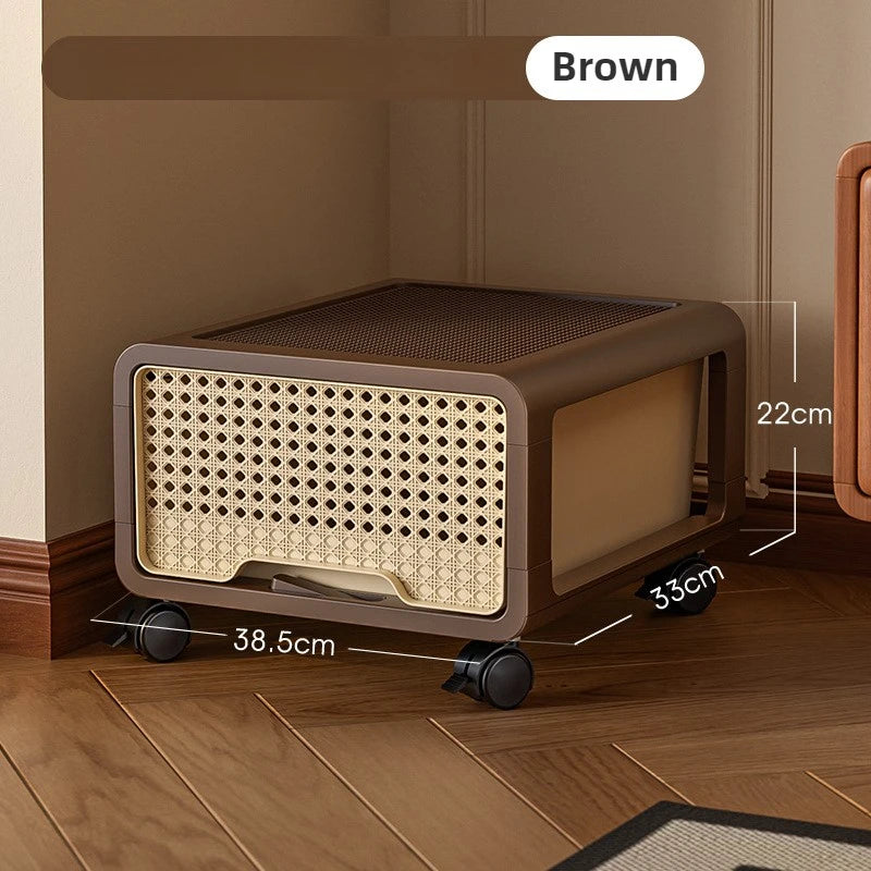 Removable Living Room Cabinet Space Saving Storage Cabinet Multi Layer Drawer Modern Bedroom Cabinets Snack Luxury Furniture