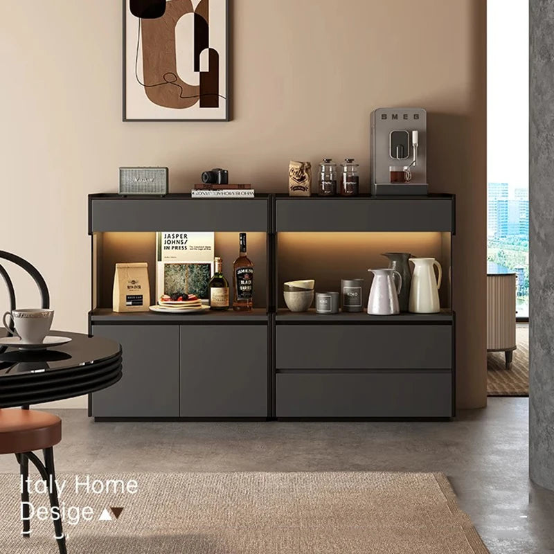 Mobile Storage Living Room Cabinets Display Organizer Wood Cabinets Luxury Drawers Jewelry Curio Perfume Gabinete Home Furniture