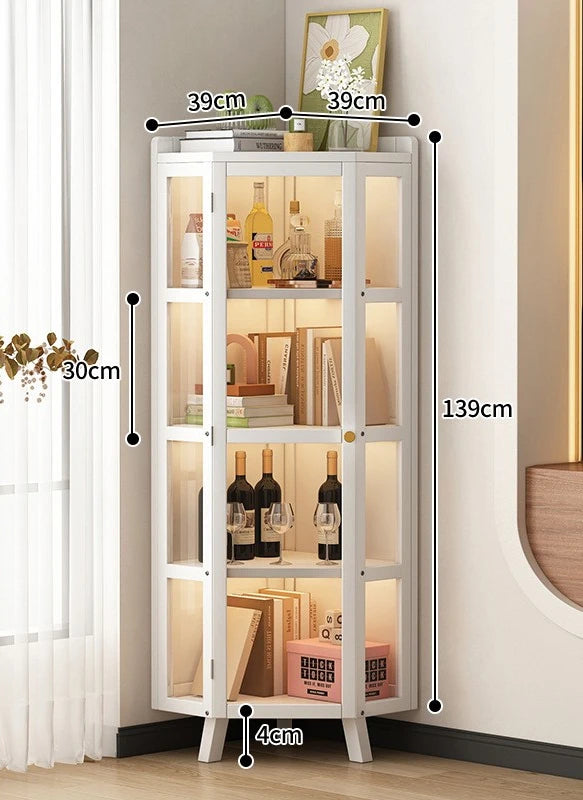 Corner Cabinet Dining Room Corner Cabinet Wall Triangle Cabinet Corner Locker Living Room Bedroom Corner Floor Storage