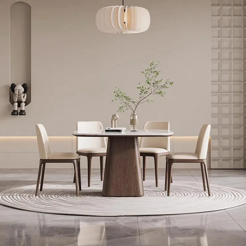 Dining Table Living Room Center Modern Food Tables Luxury Cafe Individual Coffe Garden Mesa Restaurant Bar Kitchen Furniture