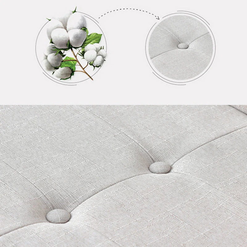 Modern Minimalist Sofa Small Apartment Original Solid Wood Style Home Living Room Nordic Small Double Apartment Fabric Sofa