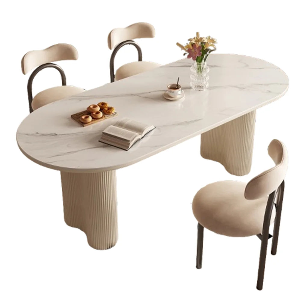 Modern Luxury Dining Tables Hallway Center Study Extending Coffee Dining Tables Service Ornament Mesa Comedor Furnitures