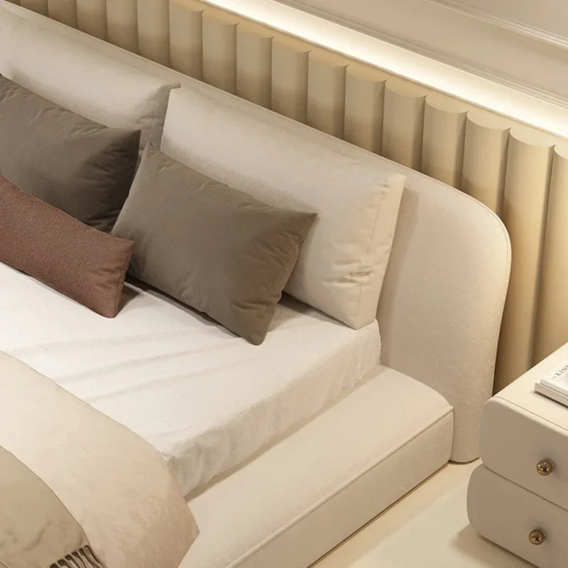 Queen Size Marriage Bed Modern Minimalist Multifunctional Bedroom Bed Storage Space Camas De Casal De Luxo Home Furniture