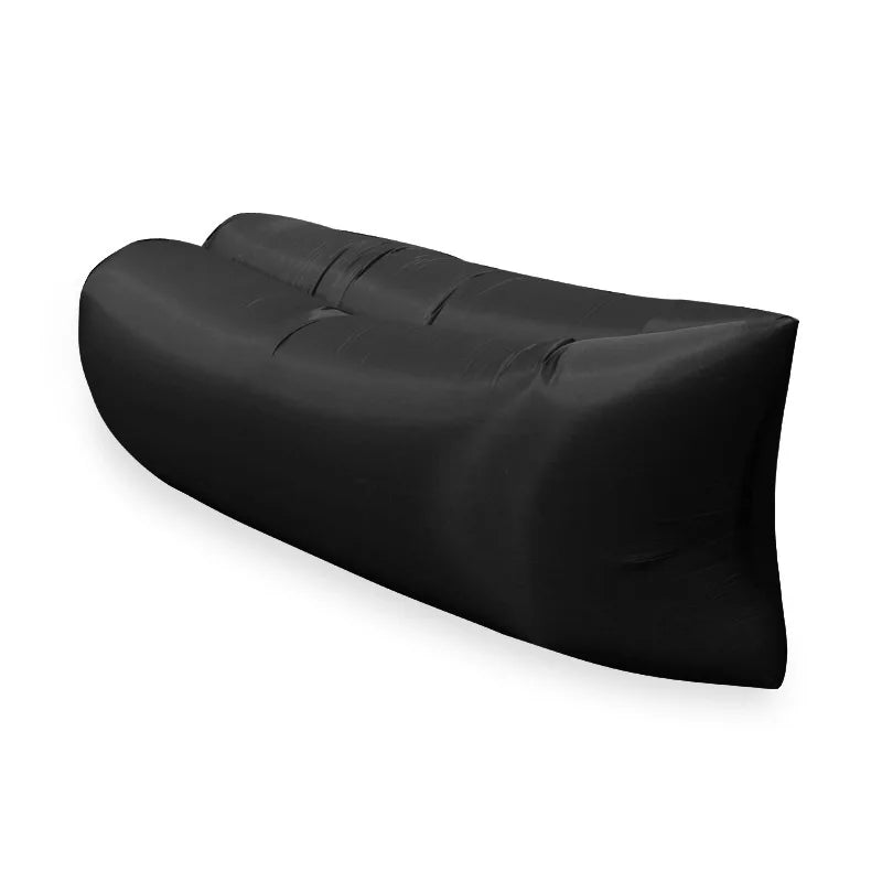 Lazy Inflatable Sofa Outdoor Portable Beach Air Sofa Folding Camping Inflatable Sofa Bed Sleeping Bag Single Person