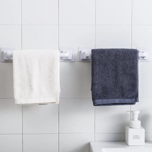 Bathroom Towel Storage Rack Toilet Towel Towel Storage Rack Wall-Mounted Bathroom Hook Kitchen Wipes Hanging Gadgets