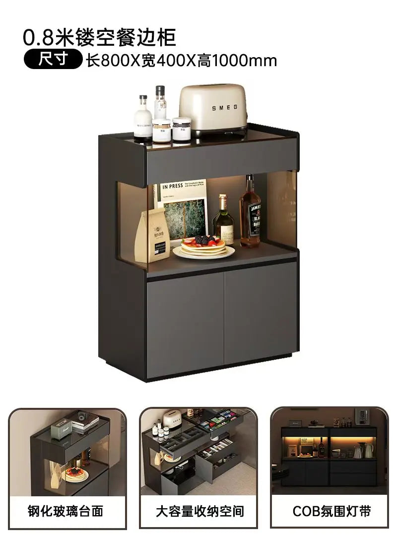 Mobile Storage Living Room Cabinets Display Organizer Wood Cabinets Luxury Drawers Jewelry Curio Perfume Gabinete Home Furniture