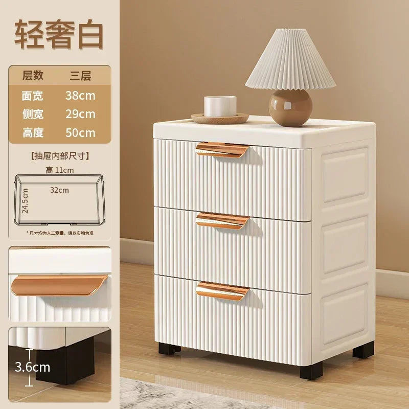 Organize Drawers Living Room Cabinets Decorations Display Cream Storage Girl Miniature Vitrina Furniture New