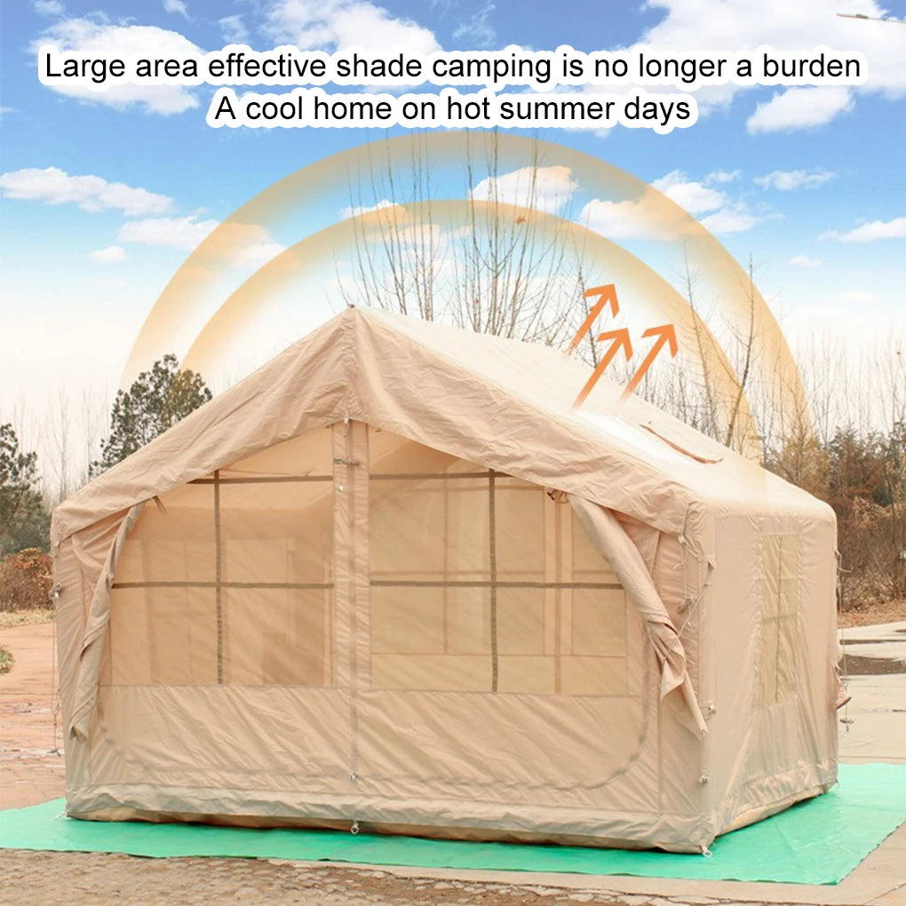 Large Camping Air Tent  Quick Setup Camping Tent 3/4P Overnight Rainproof Thickeneded Picnic Family Camping travel Outdoor Tent