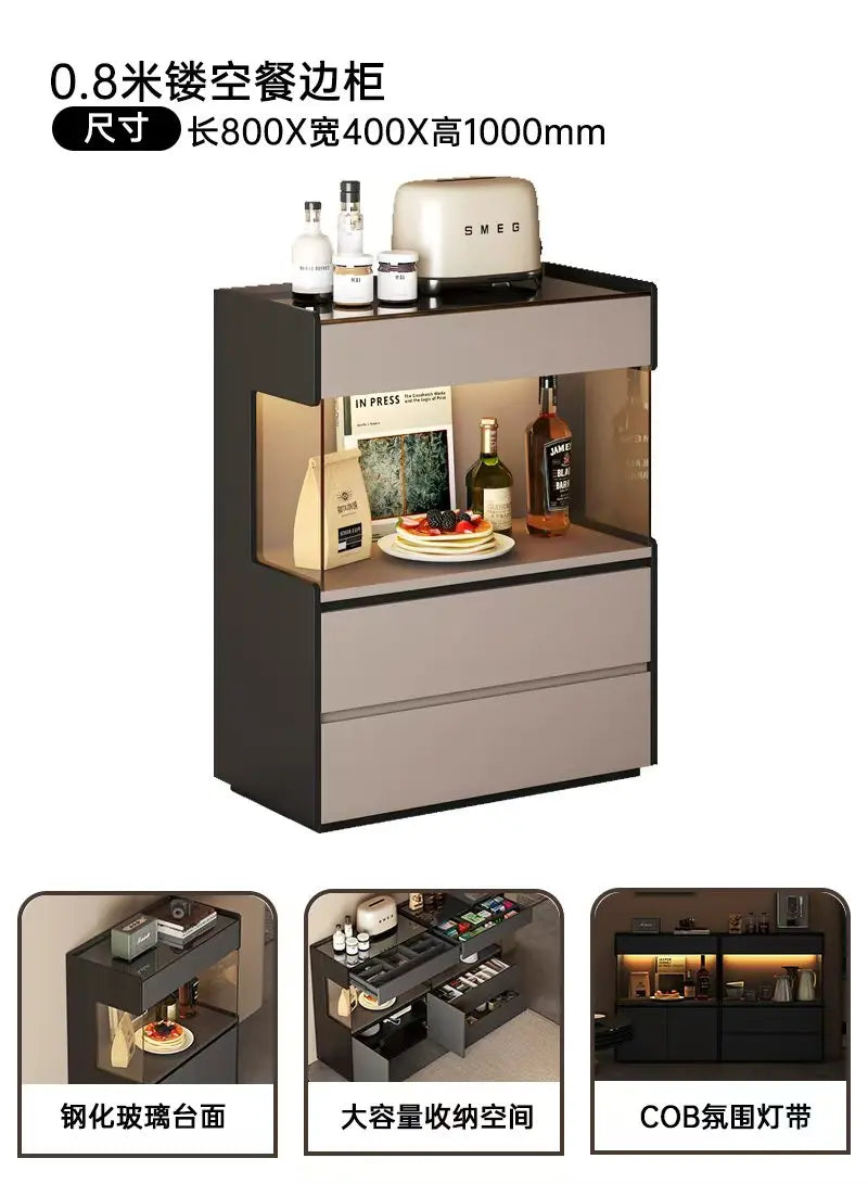 Mobile Storage Living Room Cabinets Display Organizer Wood Cabinets Luxury Drawers Jewelry Curio Perfume Gabinete Home Furniture