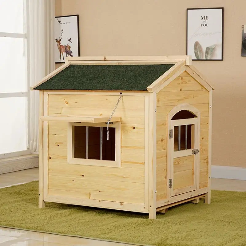 Pet Cages Wooden Outdoor Large Size Dog Houses For Pet Lovers