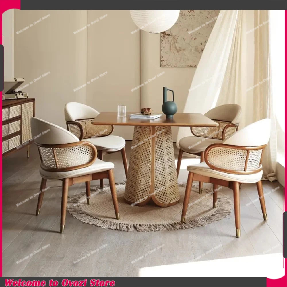 Living Nordic Dining Table Luxury Design Minimalist Ornament Dining Table Relaxing Organiser Mesa Comedor Home Accessories