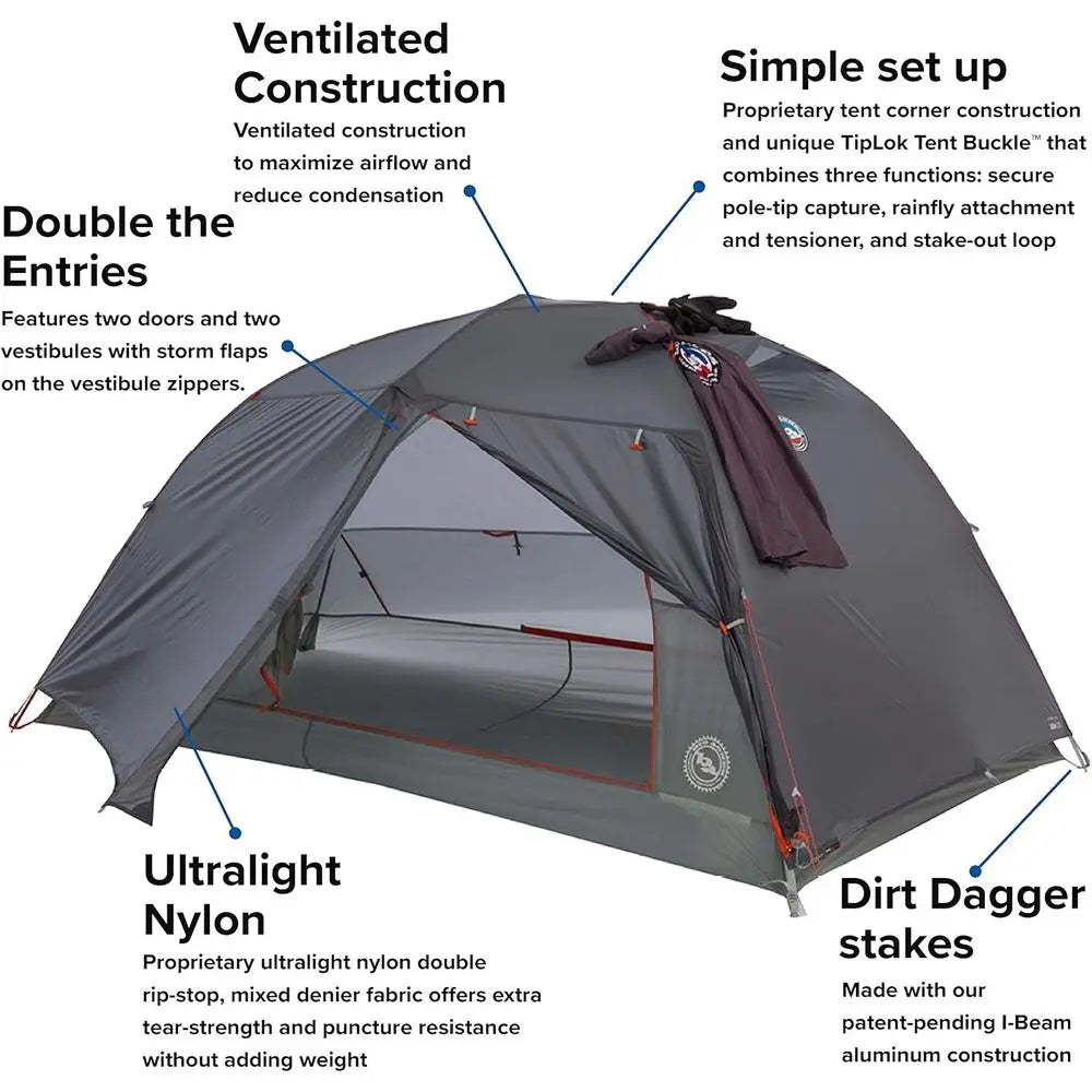 Ultralight SHV Copper Bikepacking Tent for Lightweight Adventures