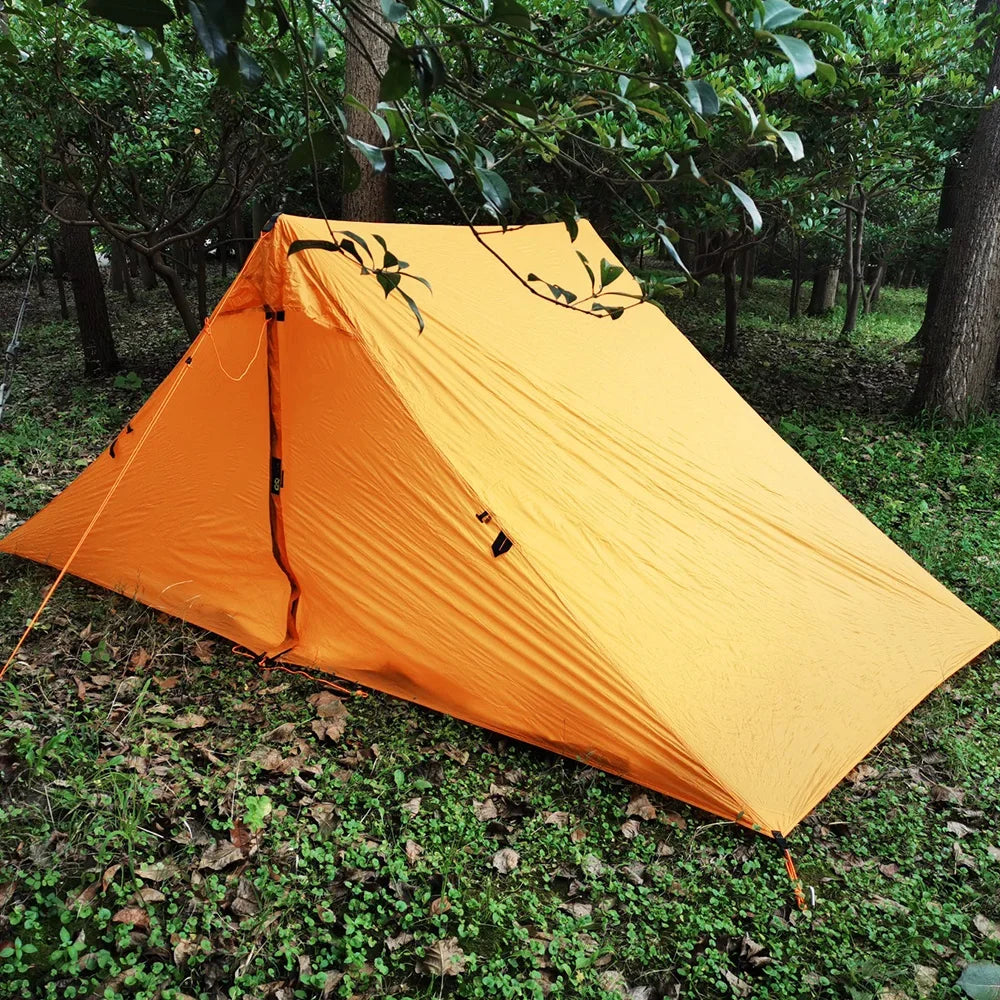 2 Person Professional Waterproof Two-sided 20D Silnylon Tent Outdoor Ultralight Camping Hiking Tent 3-4 Season Backpacking Tents
